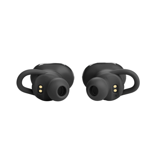 JBL Endurance Race TWS - Black - Waterproof true wireless active sport earbuds - Back